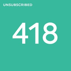 Unsubscribe email report