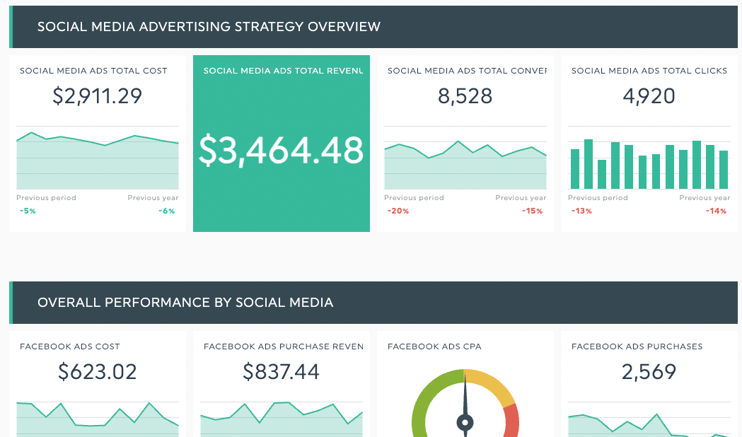 Paid Social Report Template